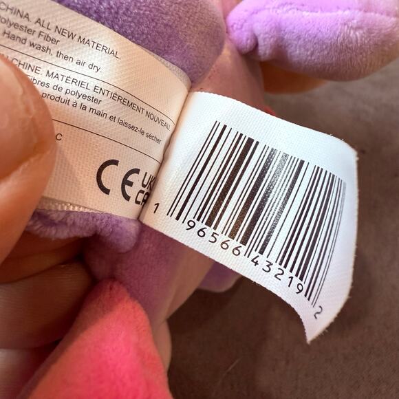 Squishmallow Jazwares Beula Purple Octopus Jellyfish 8" Soft Plush - Picture 7 of 8